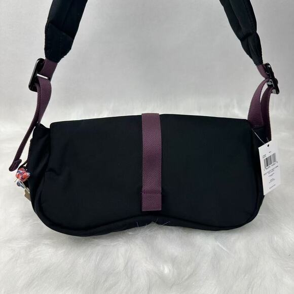 Coach Coachtopia Loop Puffy Wavy Dinky Shoulder Bag Black Rainbow CQ859 NWT - Picture 4 of 12